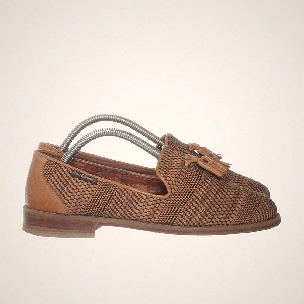 Russell & Bromley, Loafers, Größe: 37 1/2, Leder, Braun, Herren #w6p