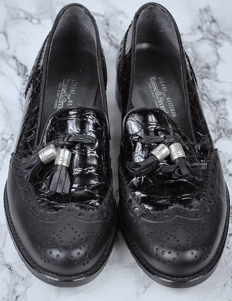 Russell & Bromley Stuart Weitzman Guy Thing Halbschuhe, Größe UK 5,5 / EU 38,5
