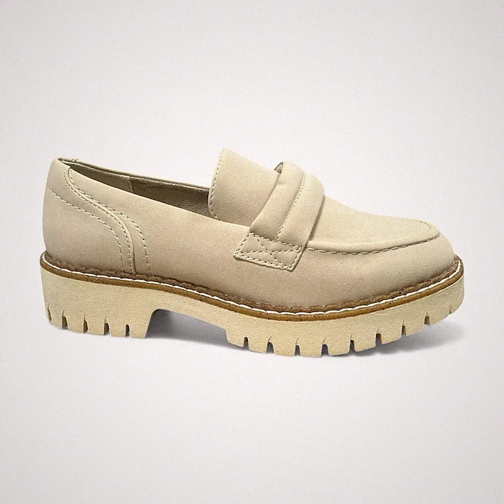 s.oliver 97912936 Damen Loafer in Größe 36 in Beige