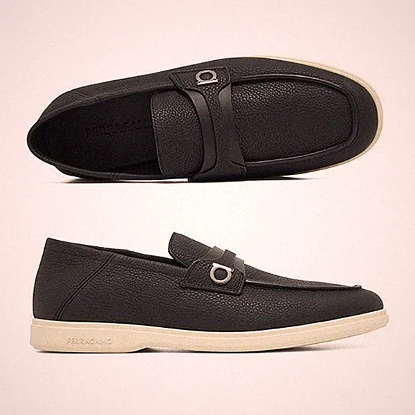 Salvatore Ferragamo dekonstruierter Mokassin Gancini 02 1599 0768454 145239838 [U]