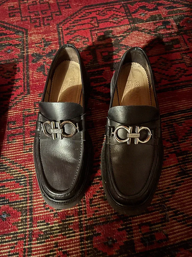 SALVATORE FERRAGAMO GANCINI LOAFERS