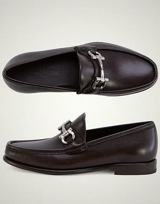 SALVATORE FERRAGAMO HALBSCHUHE Herren 490€ LOAFERS MASON Schuhe man shoes CI8