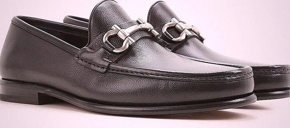 Salvatore Ferragamo Herren Halbschuhe 490€ LOAFERS MASON Schuhe man shoes Cs8