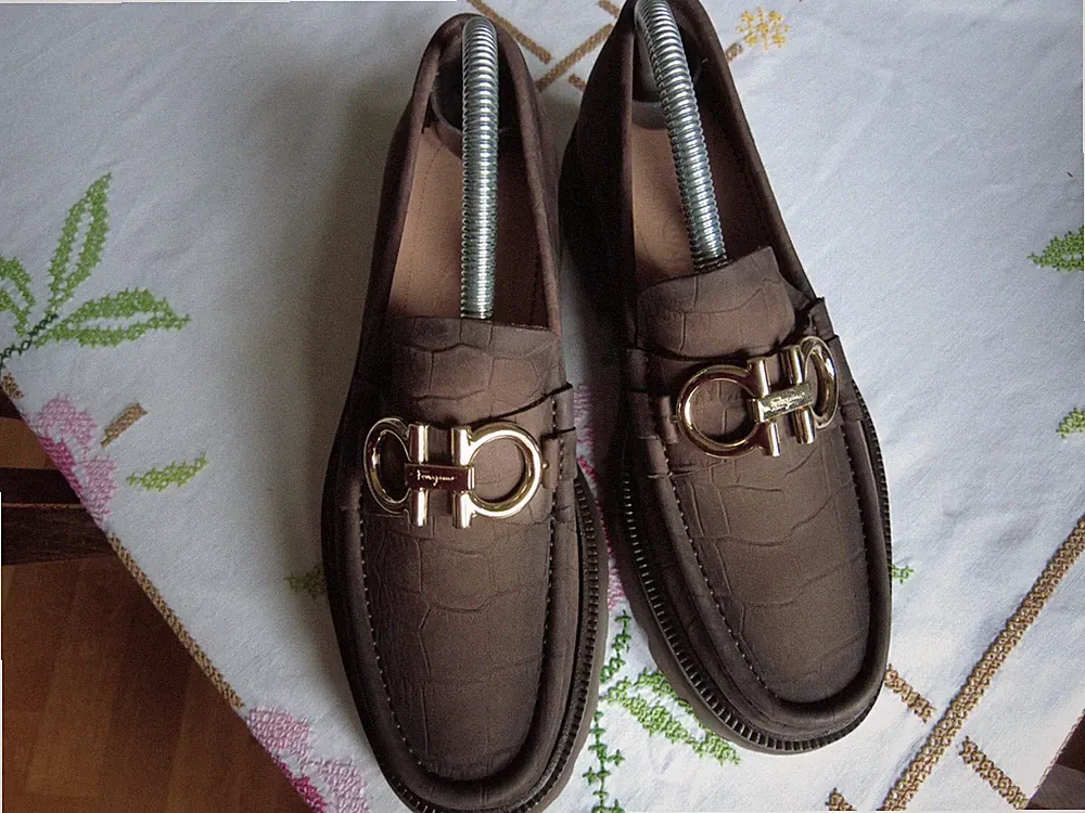 Salvatore Ferragamo herren Loafers (Gr. 39.5)