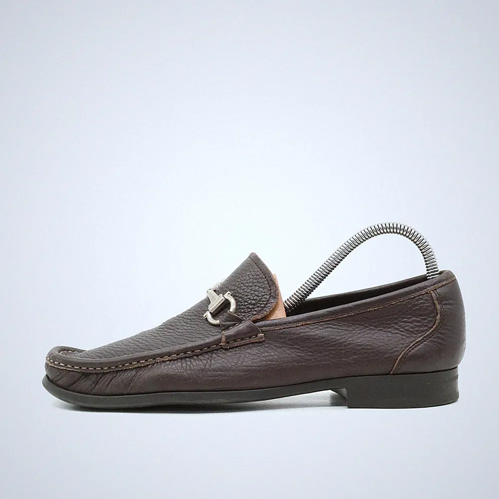 Salvatore Ferragamo Herren Mokassin EU 41,5 UR 40869 Braun