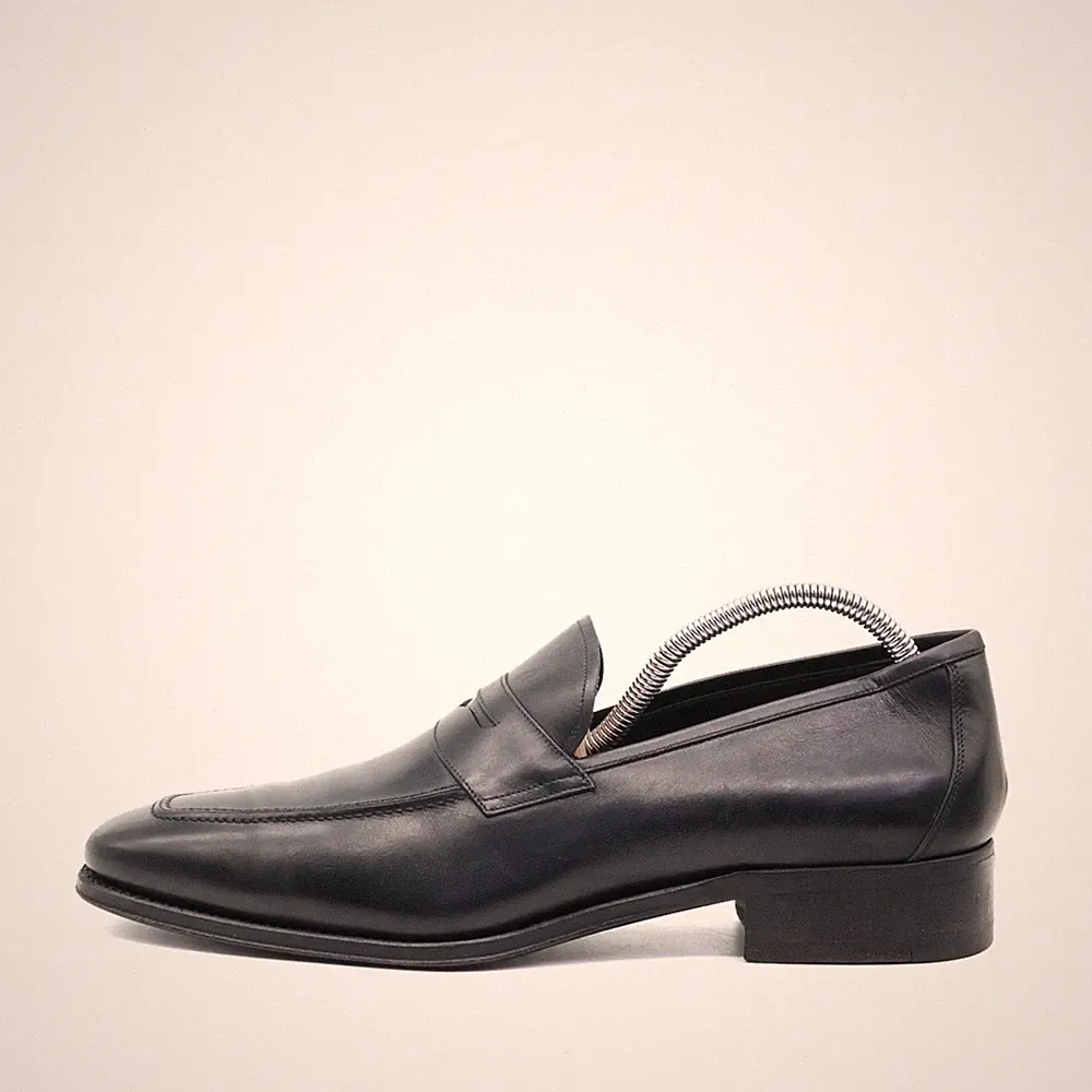 Salvatore Ferragamo Herren Tramezza Limited Edition Slipper Leder Loafer EU 43