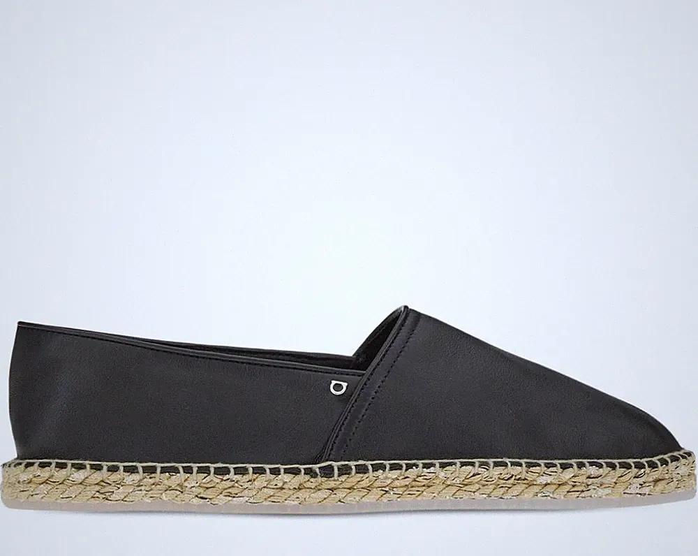 SALVATORE FERRAGAMO LAMAR GANCINI LOGO ESPADRILLES LOAFERS HERREN SCHUHE 756143
