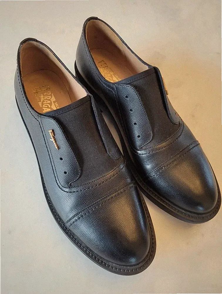 Salvatore Ferragamo Loafer schwarz, kaum getragen