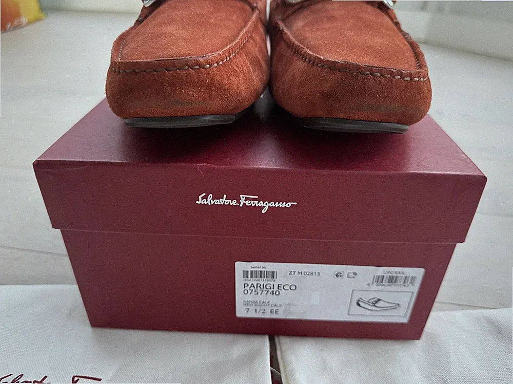 salvatore ferragamo mens shoes 7.5