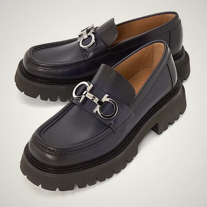 Salvatore Ferragamo Scratch Herren Slipper 0769048 (Weite EEE) 139273928