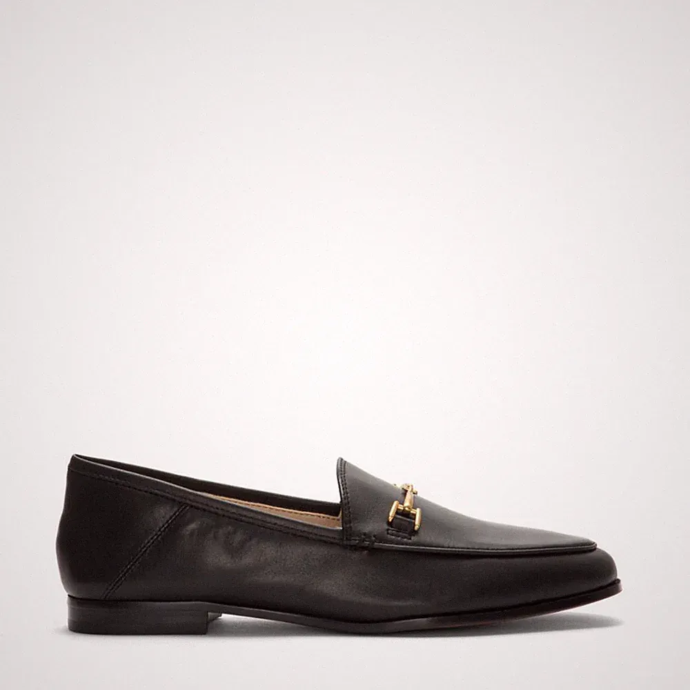 Schlagabsatz Loafer mit Bit-Detail