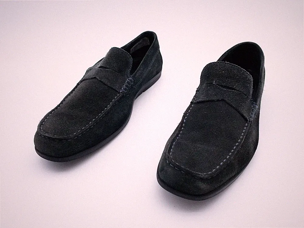 Samsonite Herren Mokassin Slipper Loafer Halbschuh schwarz Gr 43 EU Art 20124-98