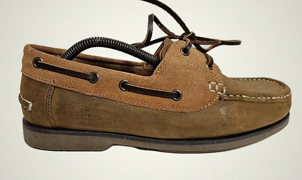 Samuel Windsor Schuh Halbschuh Herren Hand Made Nubuk Walk Trek Boot UK 7 EU 41
