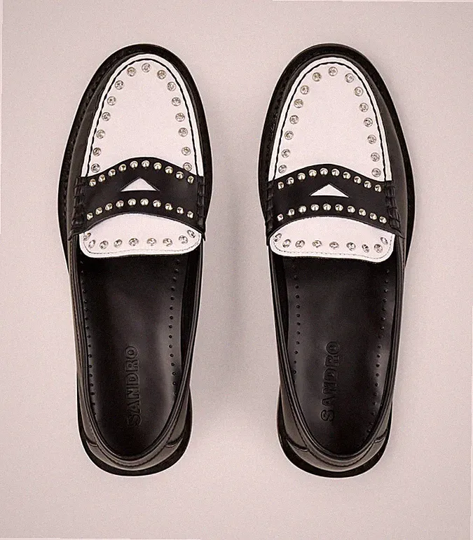 Sandro Paris Damenschuhe Größe 36 EU Leder-Loafer SFACH01110 UVP: 325 Euro