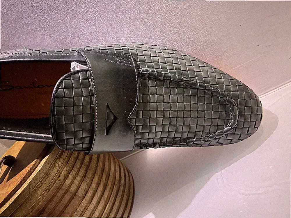 Santoni Herren Halbschuh 8.5UK