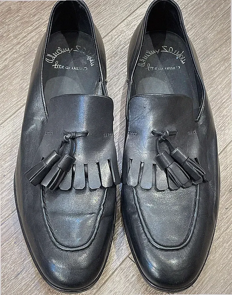 Santoni Herren Halbschuhe aus Leder und Top Zustand