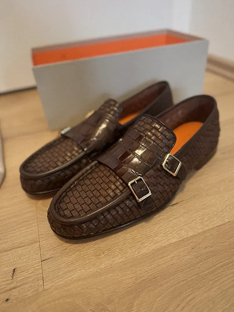 Santoni Loafer Alligator RTP2200€