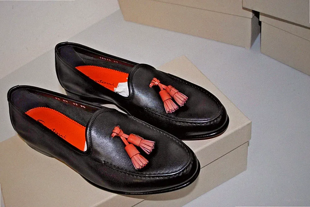 SANTONI LOAFER GOODYEAR LEDER GR 42,5 850,00 KARTON SAN-26C12