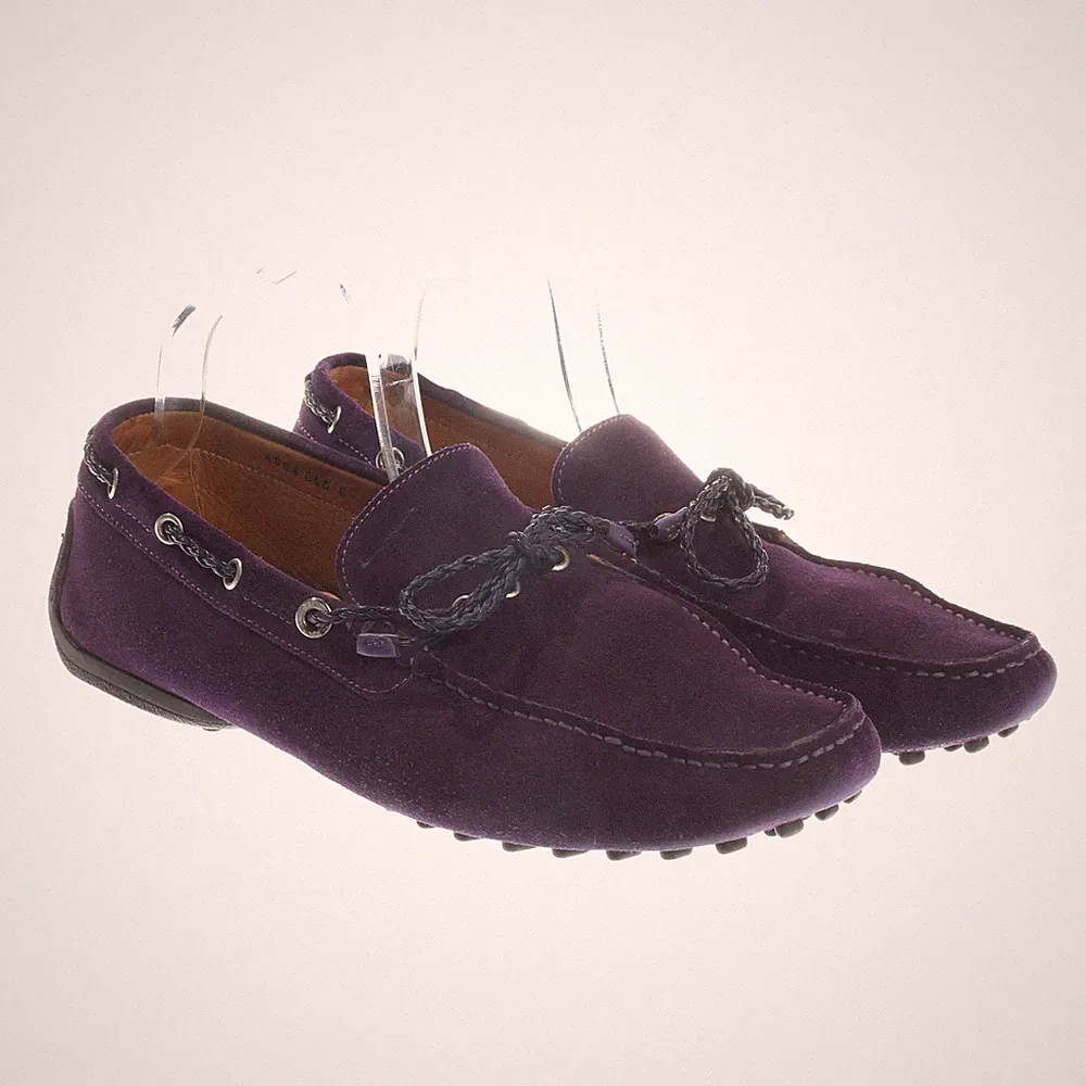 Santoni Loafers 41,5 EUR / 7,5 Lila Sehr gut
