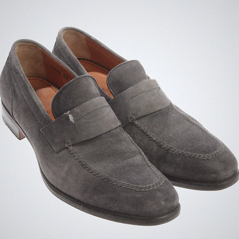 Santoni Loafers 41 EUR / 7 Grau Gut