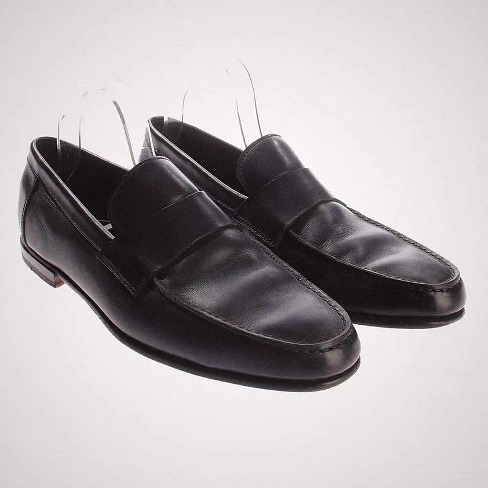 Santoni Loafers 43,5 EUR / 9.5 Blau Sehr gut