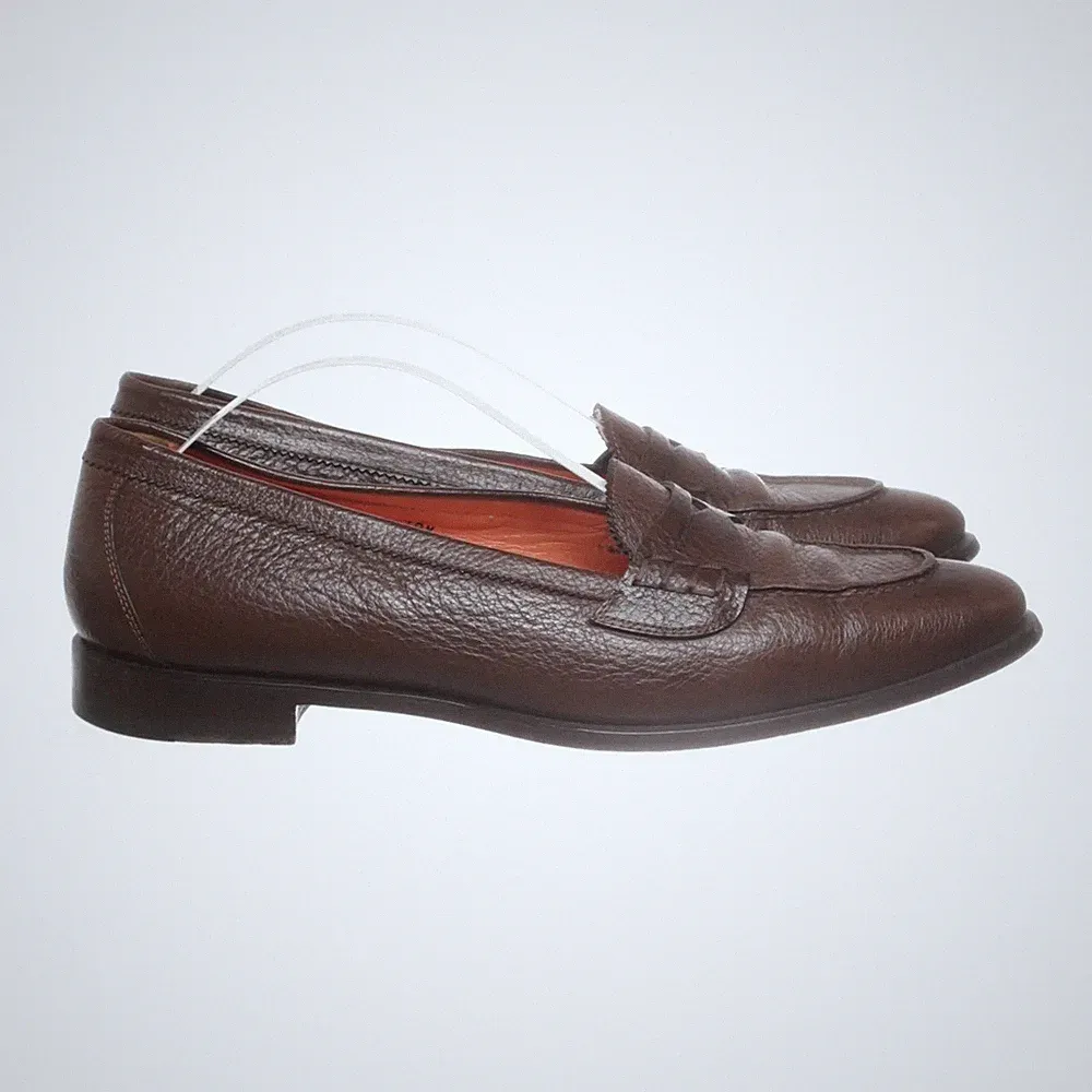 Santoni, Loafers, Größe: 38 1/2, Braun, Herren #ThS
