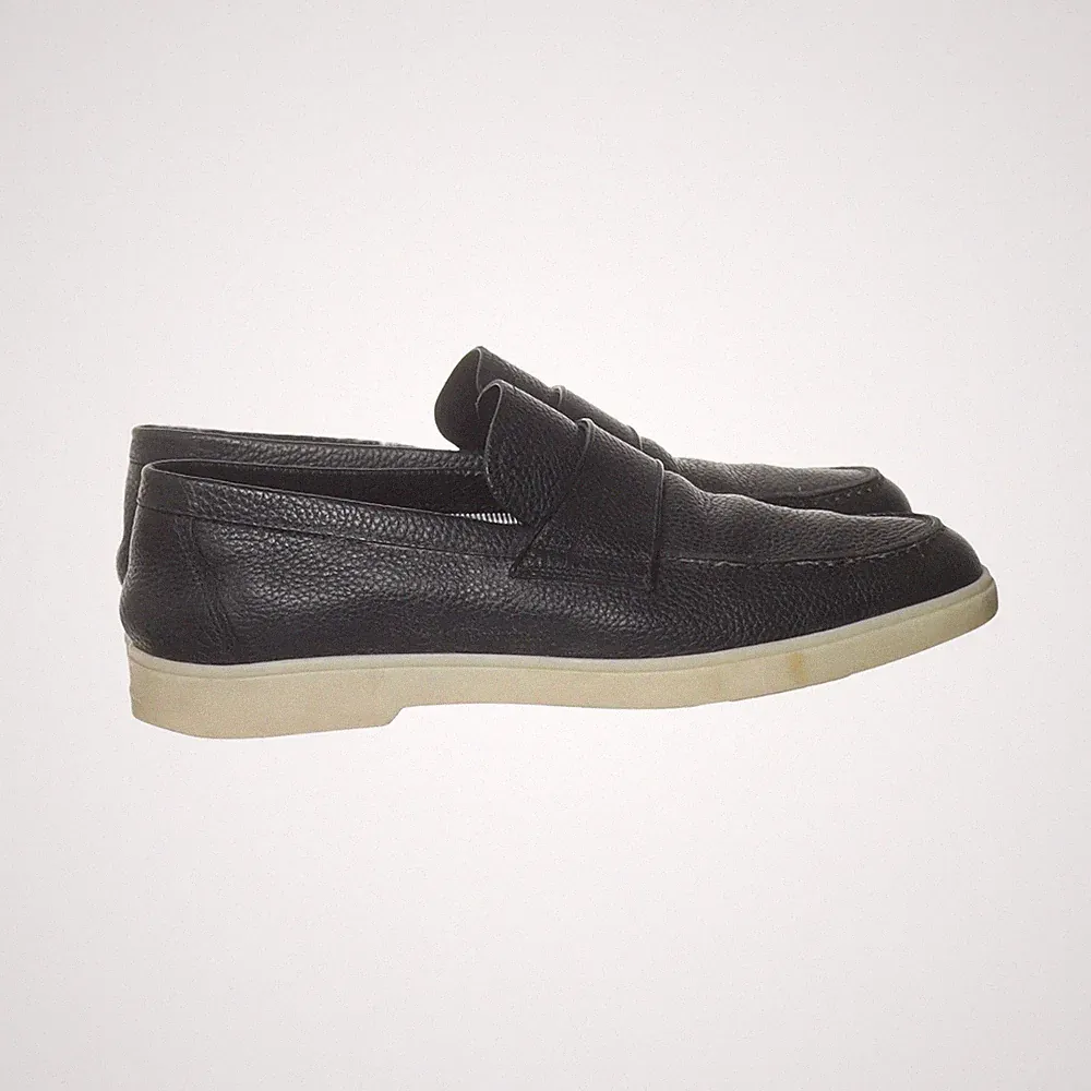 Santoni, Loafers, Größe: 41 1/2, Schwarz, Herren #tTw
