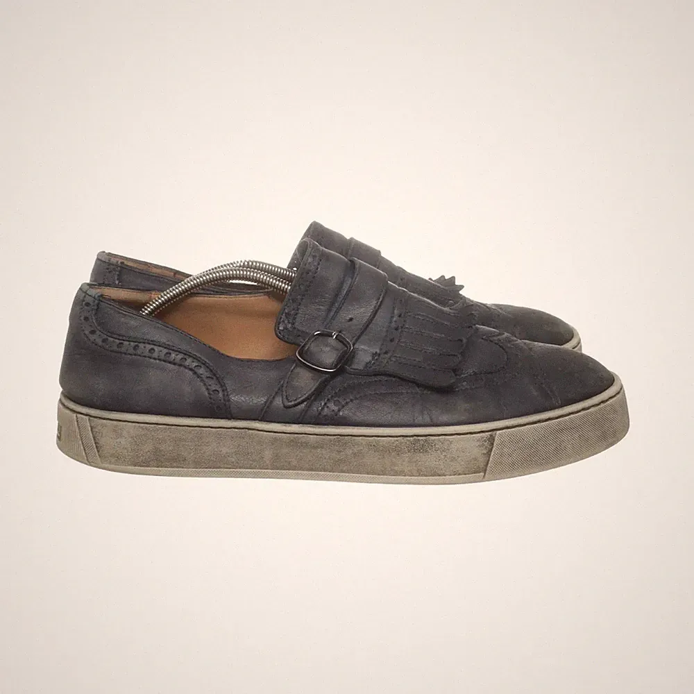 Santoni, Loafers, Größe: 46, Blau, Herren #qqE