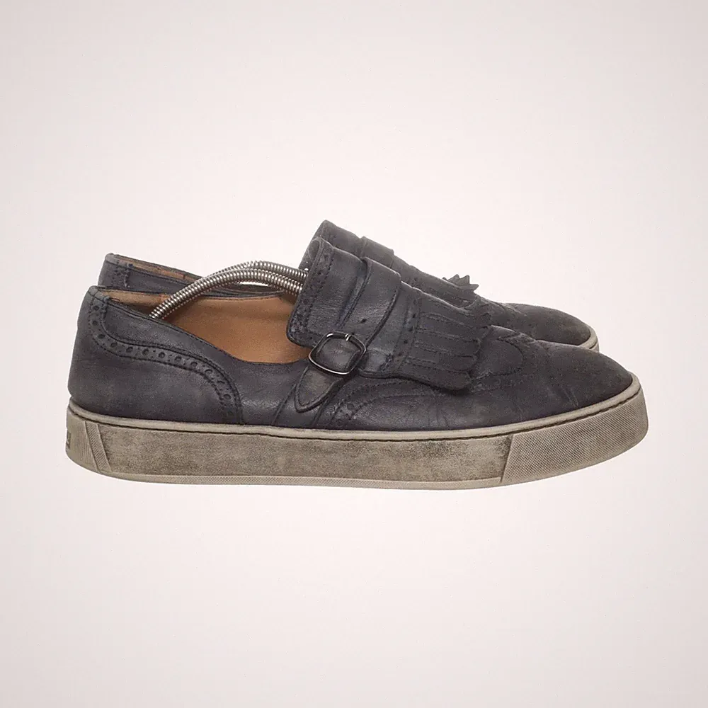 Santoni, Loafers, Größe: 46, Blau, Herren #qqE