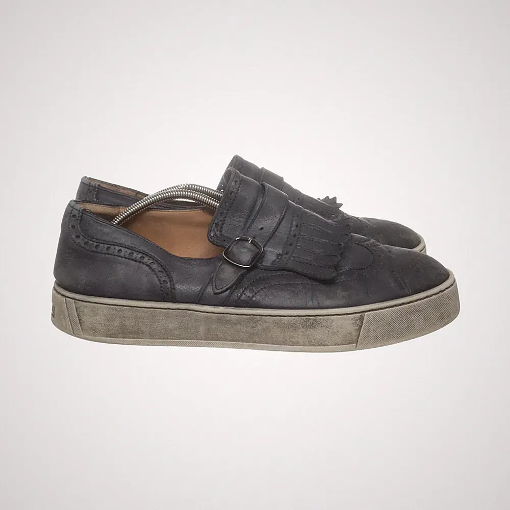 Santoni, Loafers, Größe: 46, Blau, Herren #qqE