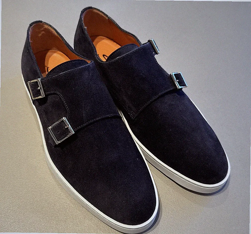 Santoni Leder-Loafer