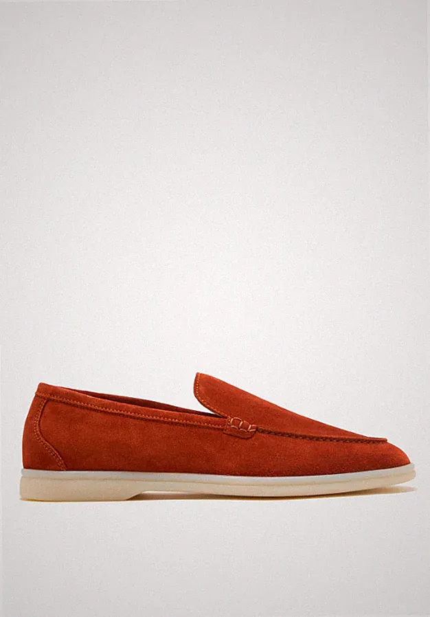 Scarosso Damen-Halbschuhe Ludovica Ruggine Scamosciata orange UK 2 Größe