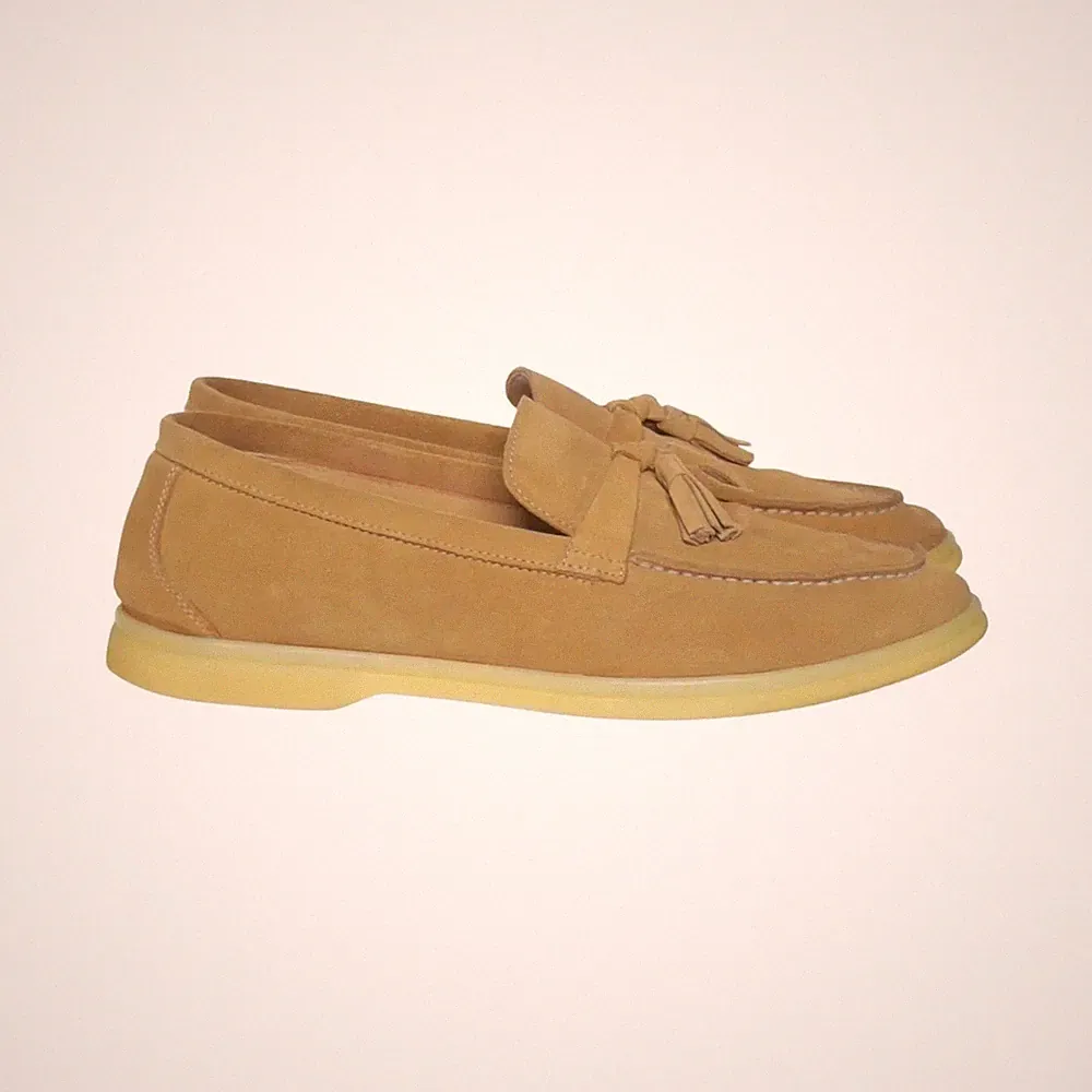 Scarosso, Loafers, Größe: 38, Leandra Beige Scamosciata, Wildleder, Beige #Oxw