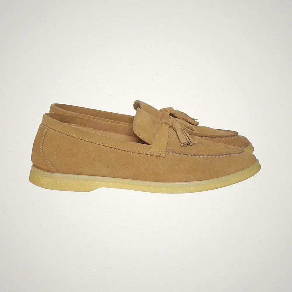 Scarosso, Loafers, Größe: 38, model: leandra beige scamosciata, Wildleder #Oxw