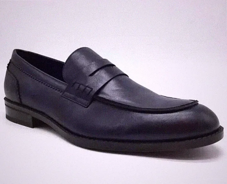 Schuhe Schuhe Halbschuh klassisch Oxford Herren Farbe NAVY BLAU