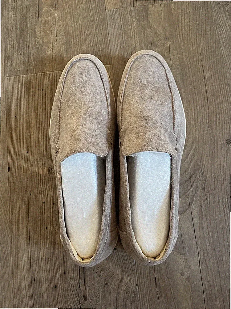Schuhe Suede Loafers Herren Gr.44/45