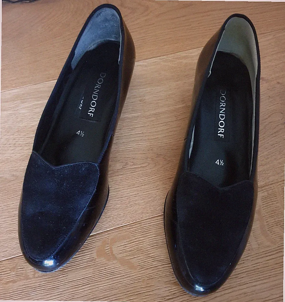 schwarze eleganter Damen Loafer in Größe 37,5 von Dorndorf