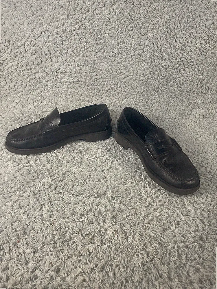 Sebago Classic Dan Halbschuhe - Gr. 42 - 100% Leder schwarz