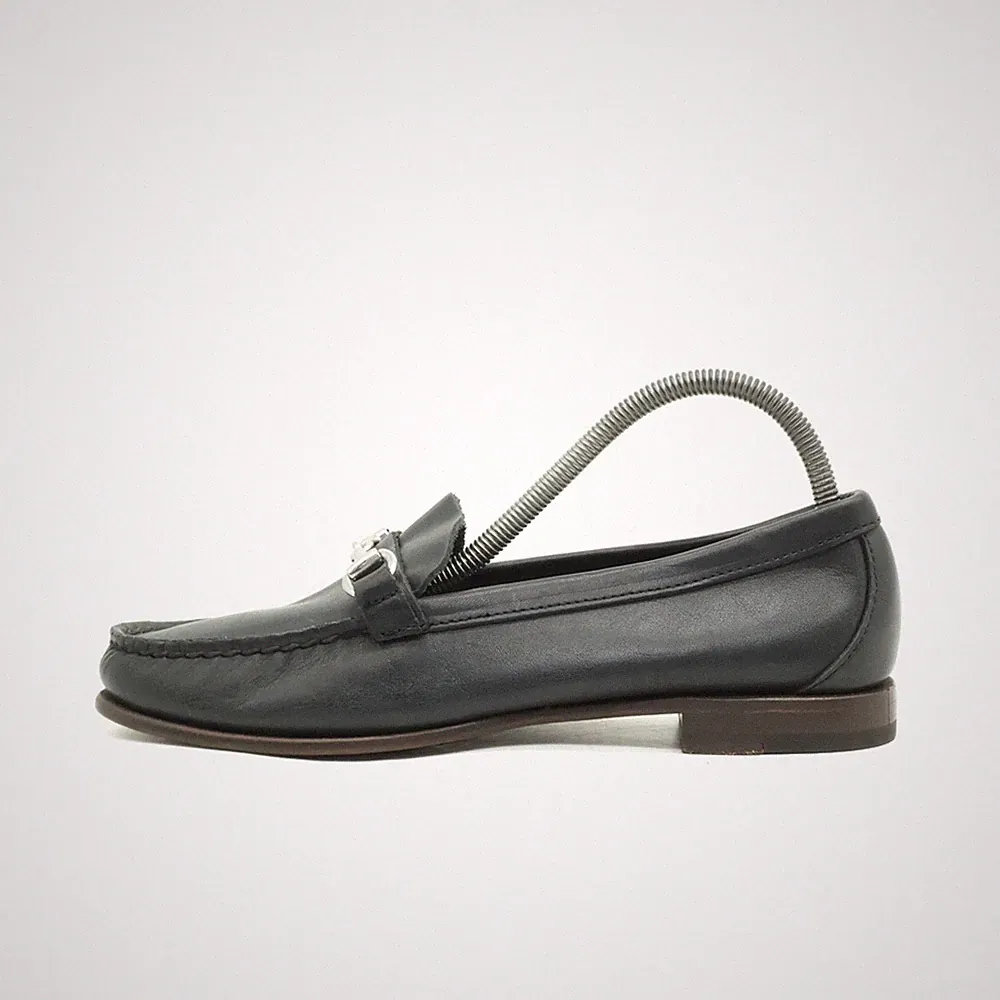 Sebago Damen Loafer EU 37 Schwarz Leder Niedrigschaft Komfort Slipper