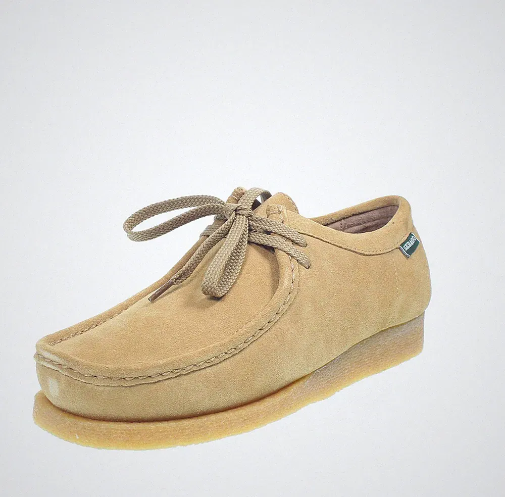 Sebago Koala - beige Wildleder Schnürschuhe - Größe 43 [9 US 27,3cm]