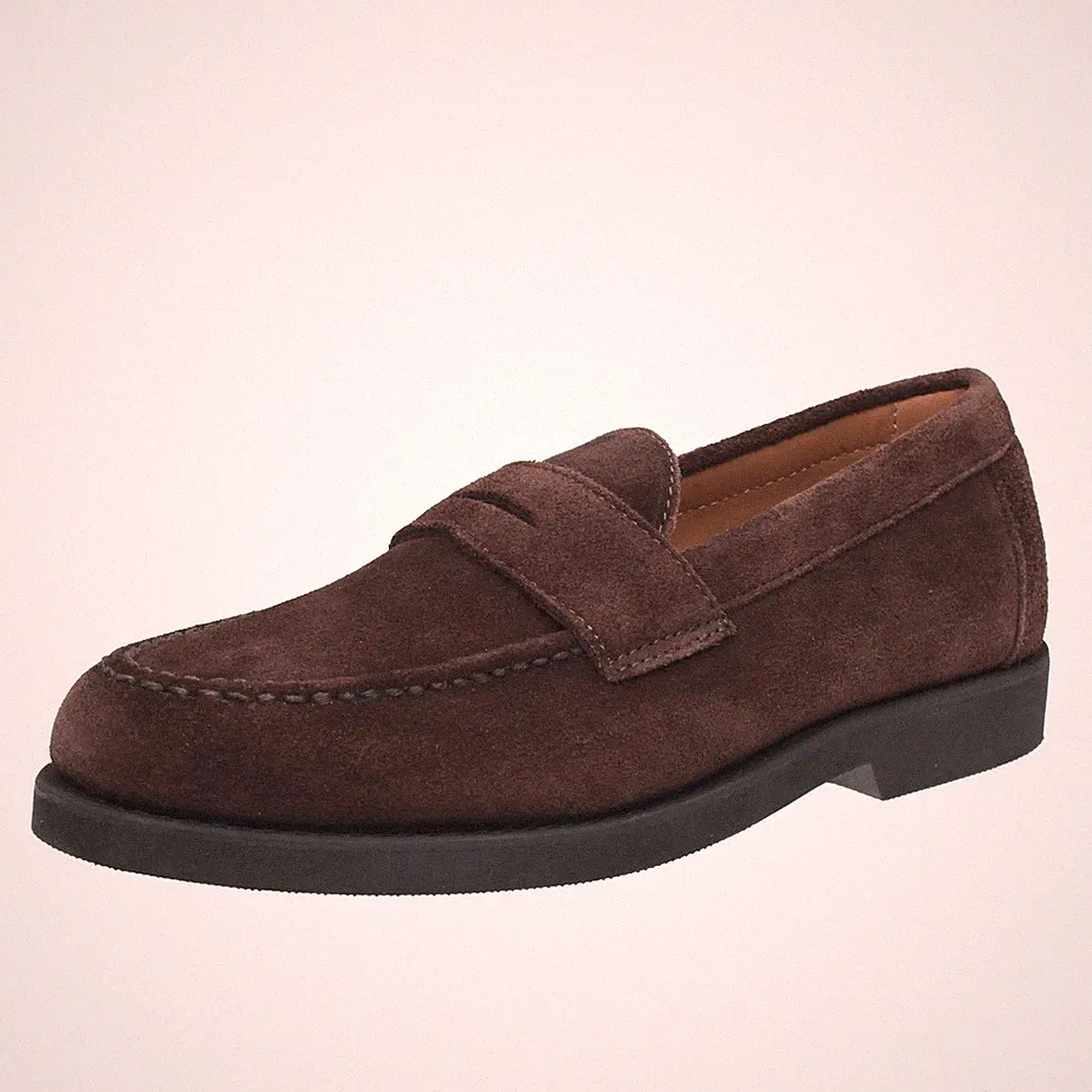 Sebago Ryan - Wildleder Halbschuhe Gr.moro - Größe 43 [9 US 27,3cm] Herrenschuhe