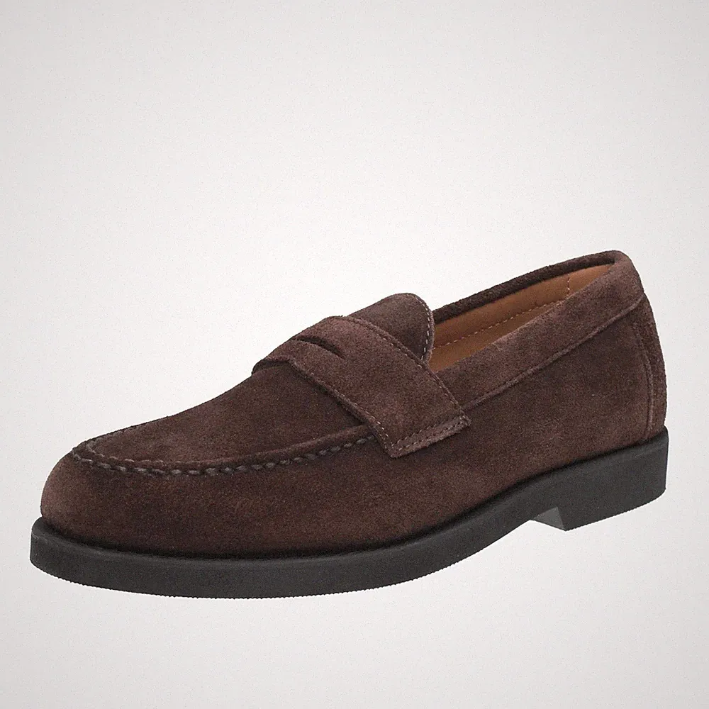 Sebago Ryan - Wildleder Halbschuhe Gr.moro - Herren Schuhe Halbschuhe College