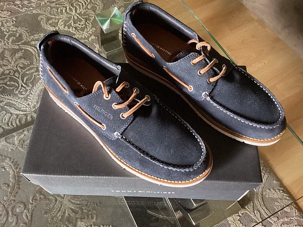 Wildleder Bootsschuh