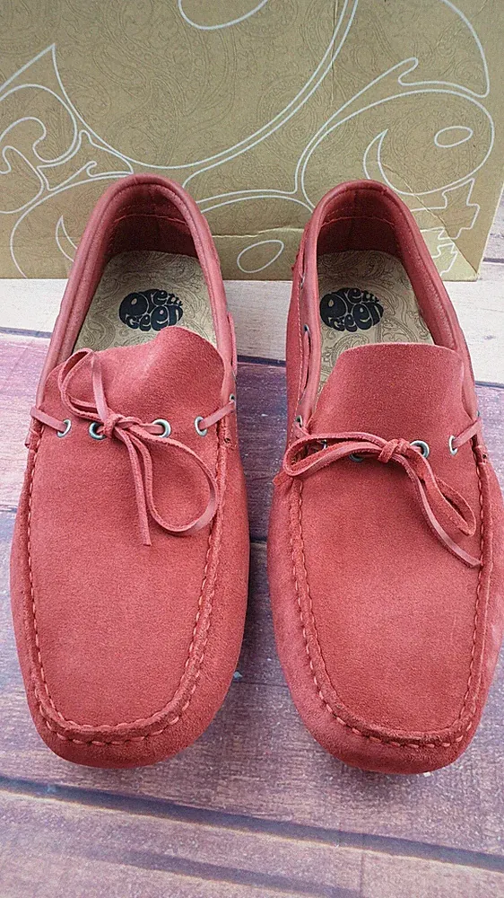 seltene PRETTY GREEN "Laced Driver" Sommerschuhe Gr: UK 12 EUR 47 NEU mit Karton