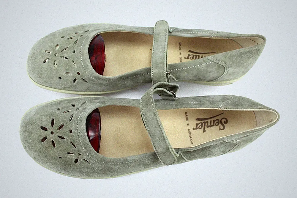 Semler Gr.40,5 Uk.7 Damen Halbschuhe Slipper Loafers Weite H TOP P 791