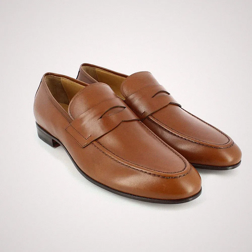 Senator Mokassin braun cognac - - MADE IN ITALY.