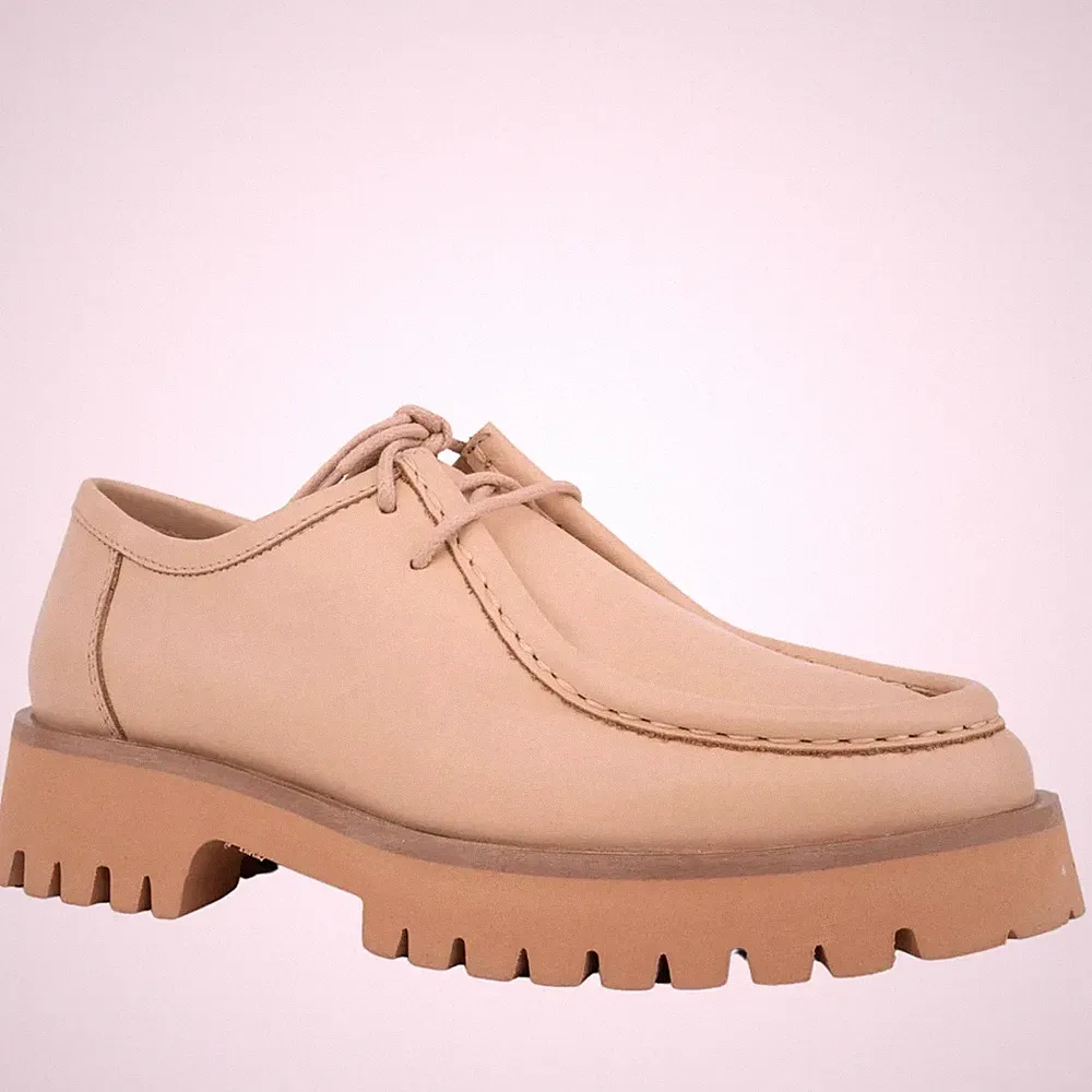 Sergio Moretti Damen Beige Leder Loafer Freizeit SM6570-602-9323BEI
