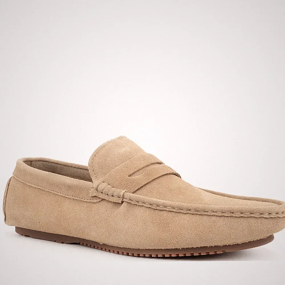 Sergio Moretti Herren Grüne Leder Loafer Freizeit SMR3969-20267KHI