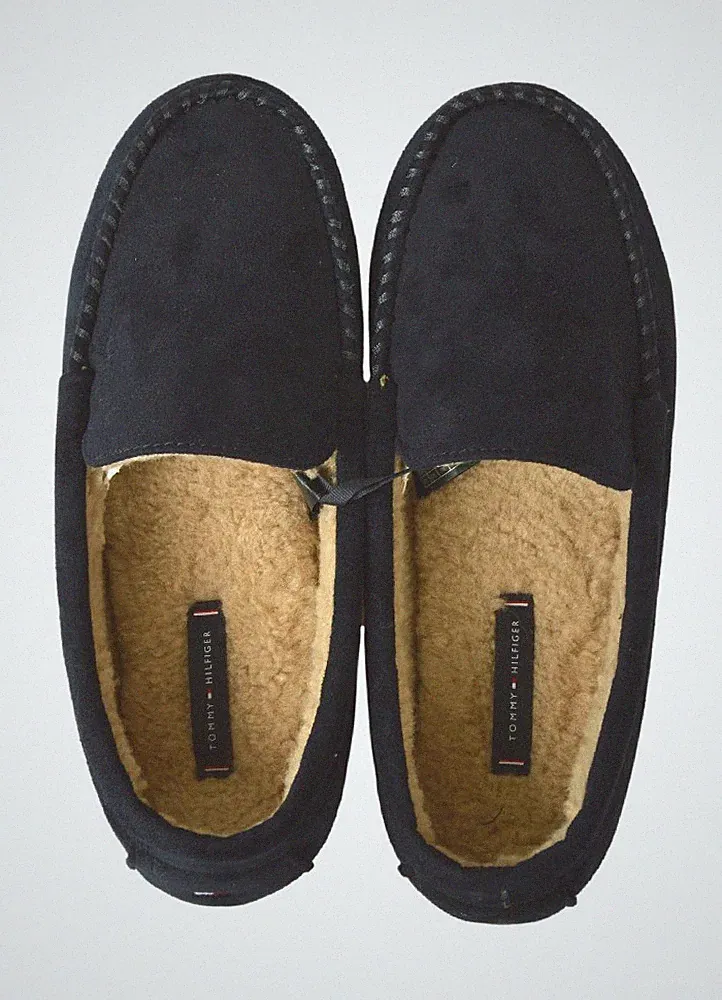 SG Herren Slipper TOMMY HILFIGER Halbschuh Hausschuh innen gefüttert