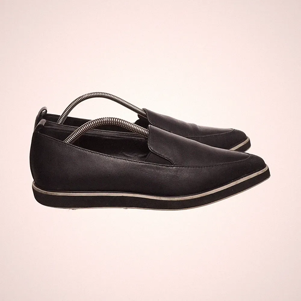 Shelly London, Loafers, Größe: 38 1/2, Polyurethan, Schwarz, Damen #OkE